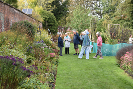 Present-day photograph of Wollaton Walled Garden